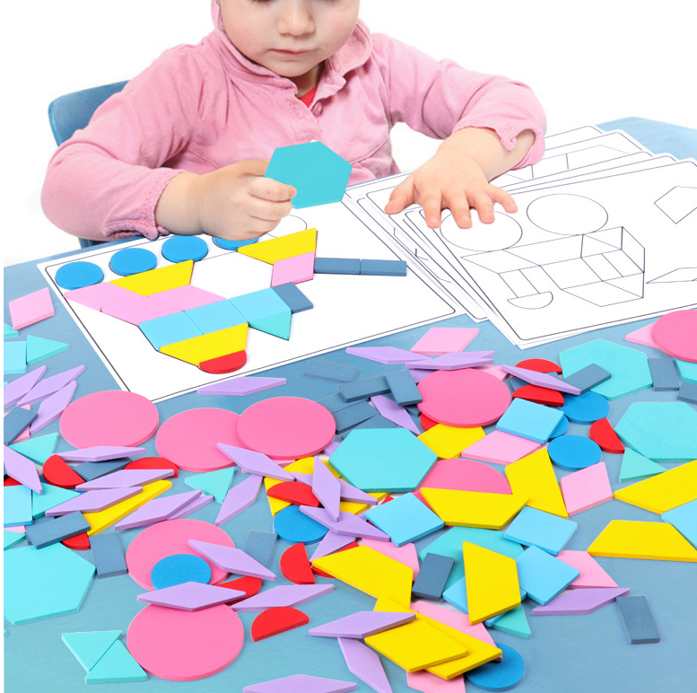 Wooden 180 Pieces Of Creative Jigsaw Puzzle Baby Early Education test