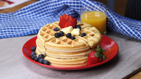 Fruity Breakfast Waffle